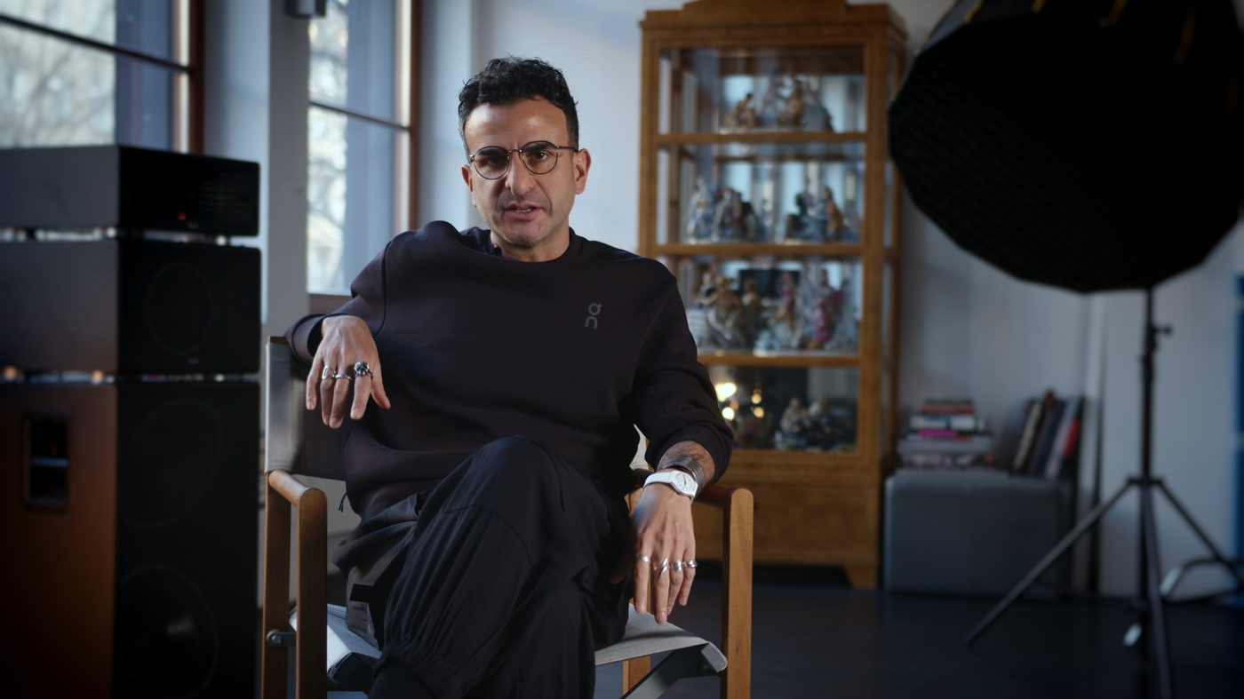 primary interview footage