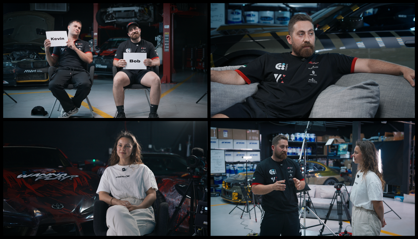 primary interview footage